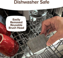 Load image into Gallery viewer, Giddy Up Cordless &amp; Rechargeable Grill Cleaner – Stainless Steel Power Brush