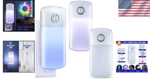 Load image into Gallery viewer, Dusk to Dawn Emergency Night Light &amp; Flashlight with Foldable Plug - 3 Count