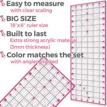 Load image into Gallery viewer, Complete Quilting Kit with Rotary Cutter, Replacement Blades &amp; 36" x 24" Mat