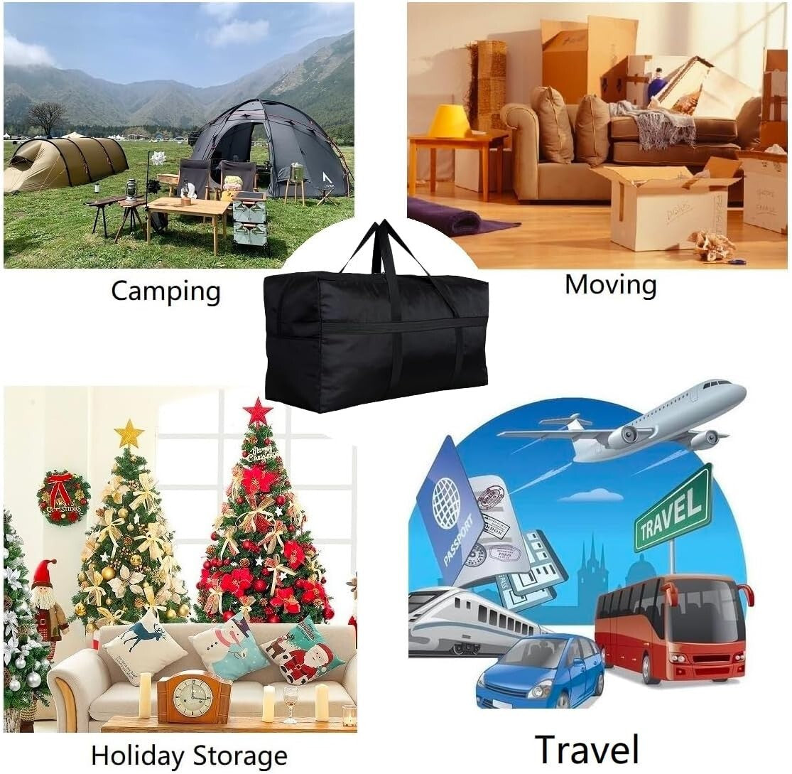 Durable 50" Extra Large Duffle Bag - Perfect for Travel and Outdoor Adventures