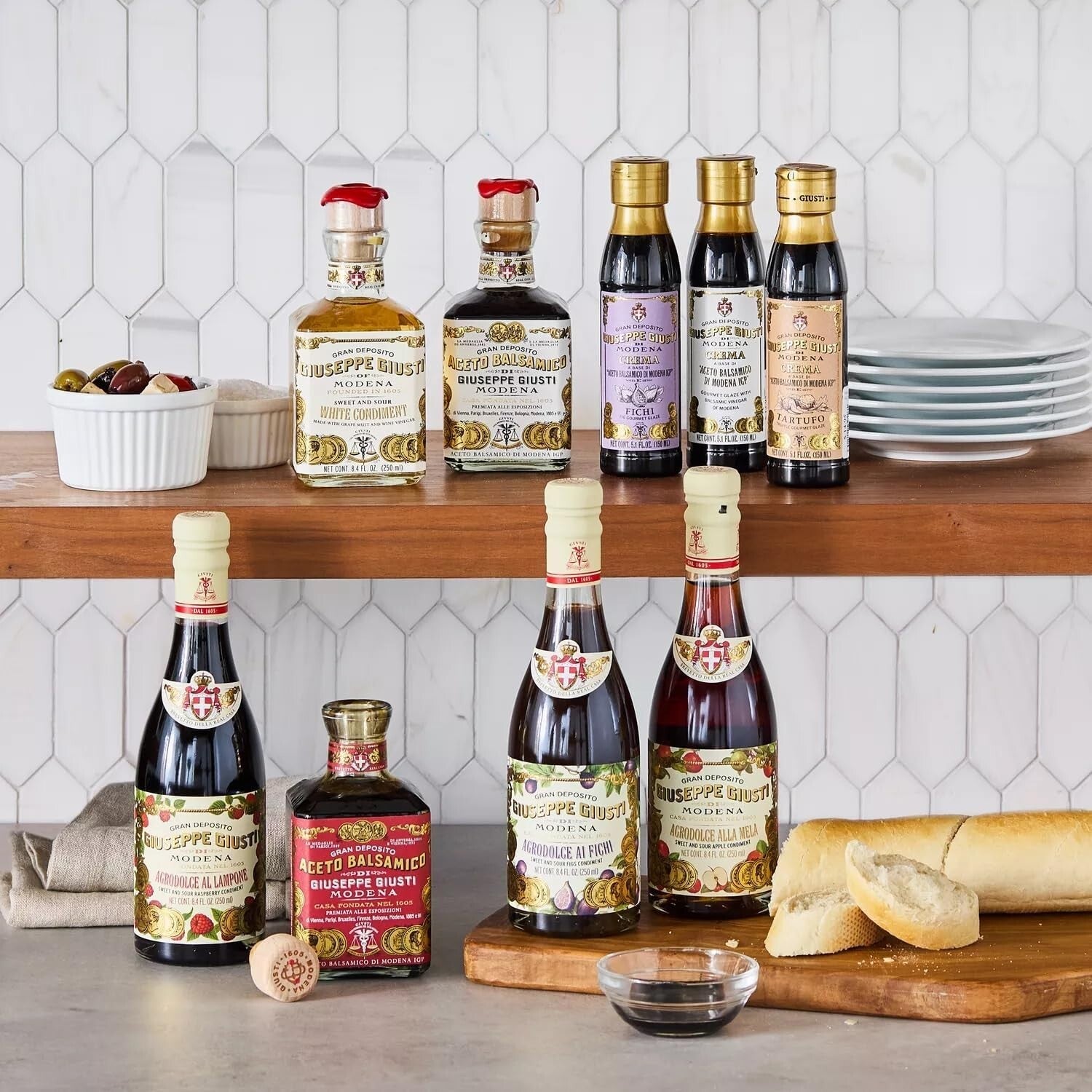 Gourmet Italian Balsamic Vinegar - 250ml - 3 Gold Medals, Aged Perfection