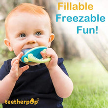 Load image into Gallery viewer, Cooling Silicone Baby Teether Pops – 4-Pack Blue Teething Solutions for Babies