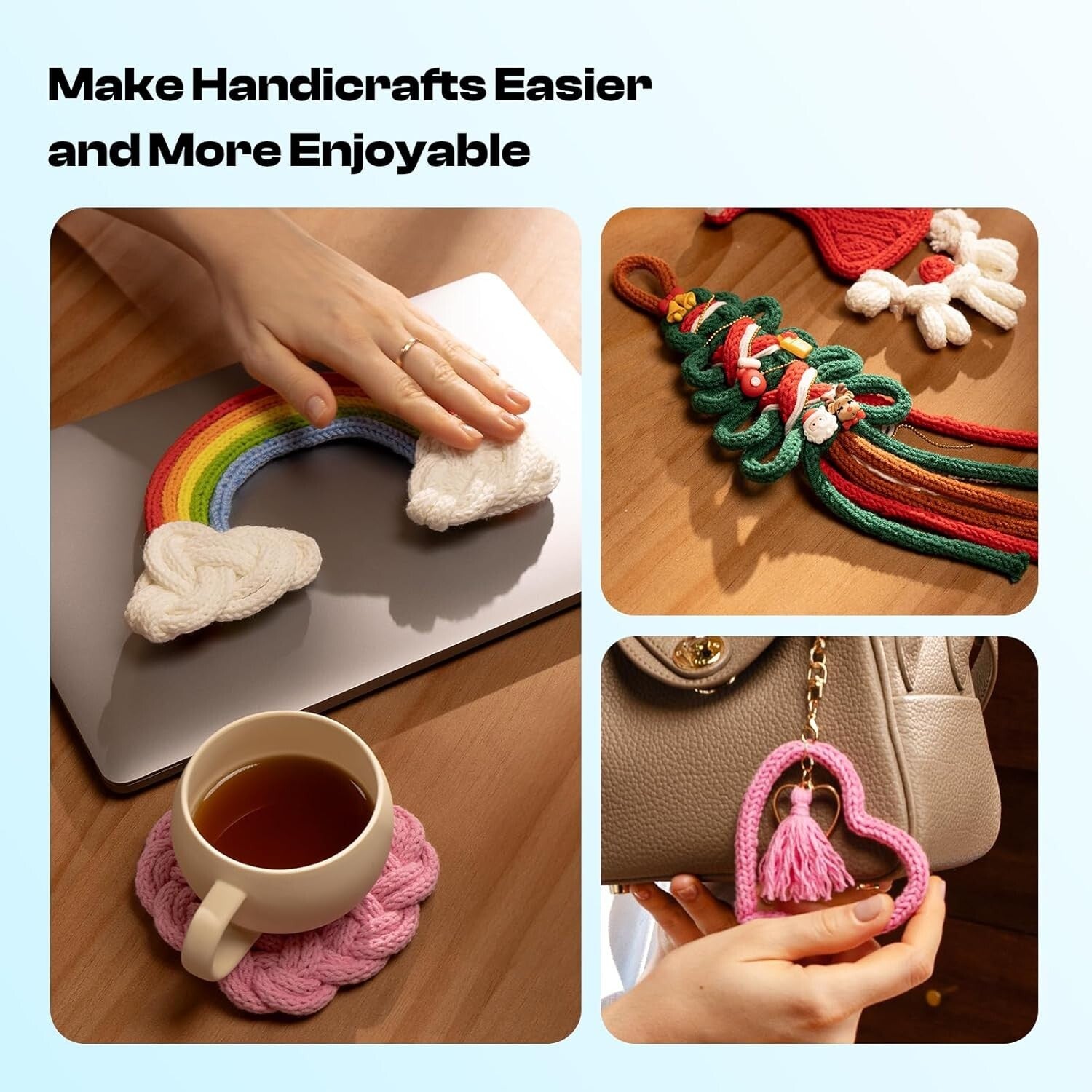 Durable i-Cord Crocheting Machine - Revolutionize Your Crafting Experience