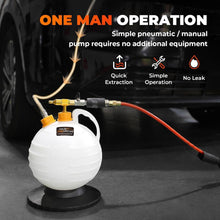 Load image into Gallery viewer, Professional 6L Oil Pump Extractor with Aluminum Release Plug for Safe Operation