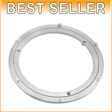 Load image into Gallery viewer, Anti-Slip 18-Inch Aluminium Turntable – Heavy-Duty Lazy Susan Rotating Plate