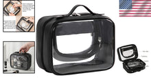 Load image into Gallery viewer, Luxury Travel Cosmetic Bag with Handheld Strap - Waterproof and Dustproof Design