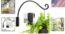 Load image into Gallery viewer, Durable Outdoor Hanging Plant Hook for Flower Pots and Bird Feeders - 100 lbs