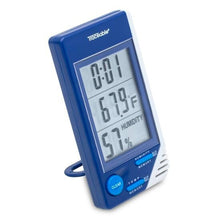 Load image into Gallery viewer, Compact Digital Thermometer with Clock and Humidity Monitor - Easy Maintenance