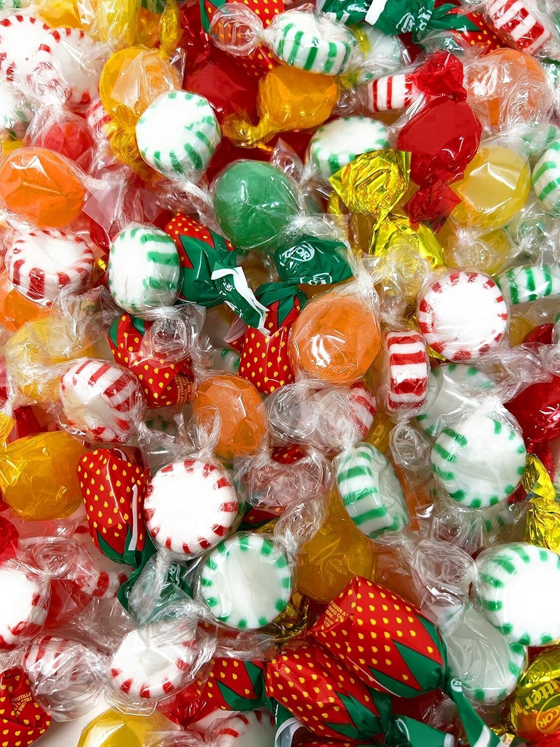 10 lbs Assorted Classic Hard Candy – Peppermint, Cinnamon, Butterscotch & More!