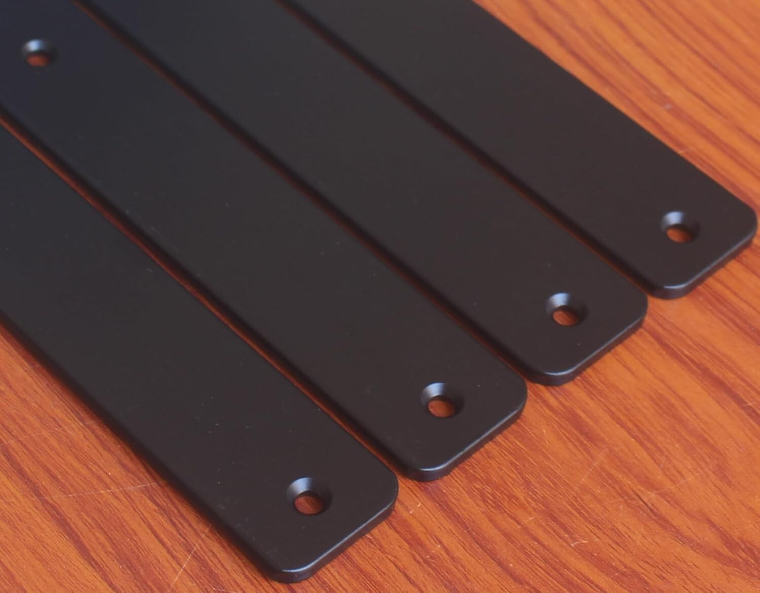 Multi-Purpose 24 Pack of Heavy-Duty Black Shelf Supports - Easy Install Design