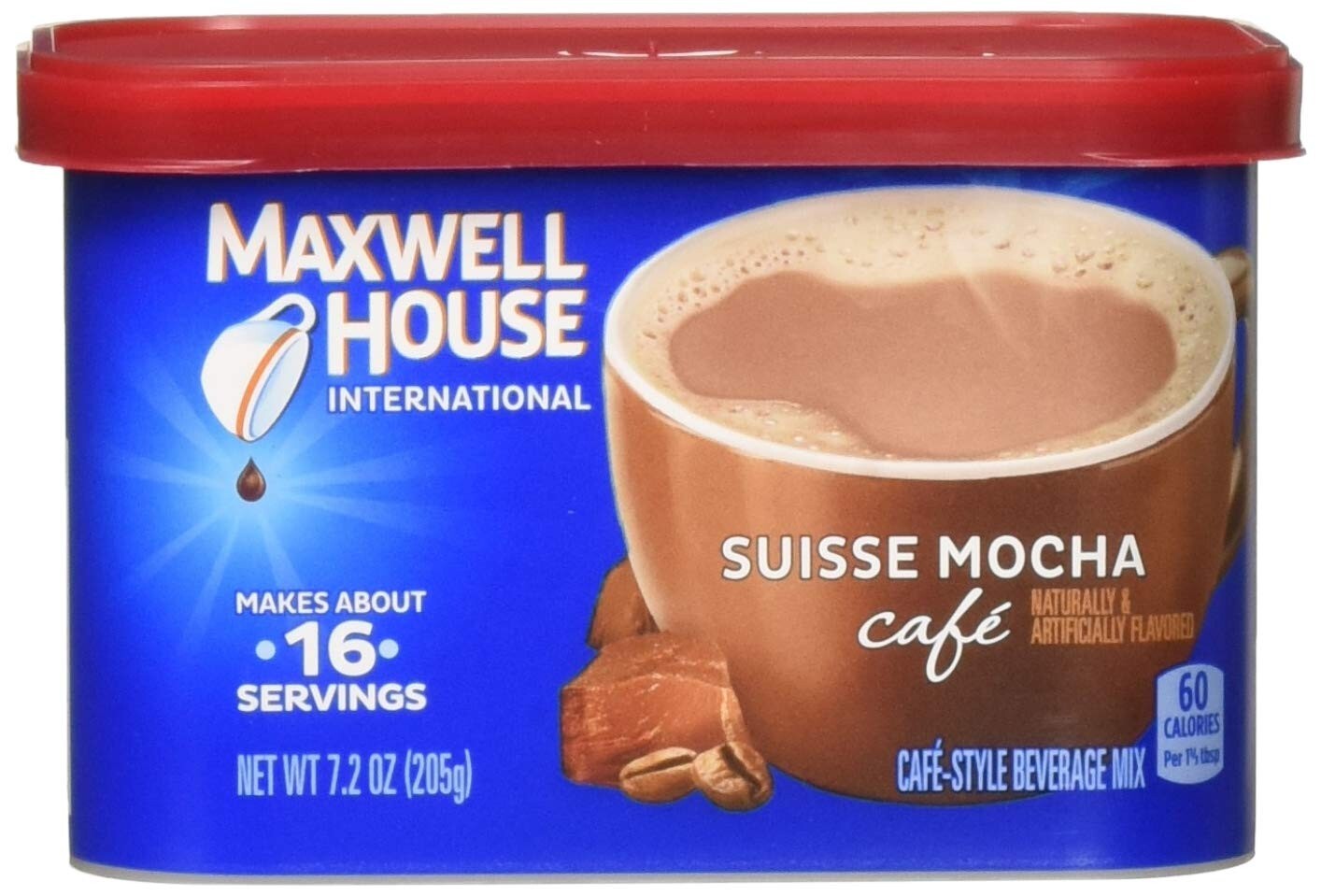Rich & Creamy International Cafe Suisse Mocha 7.2 oz - 8 Pack for Every Occasion
