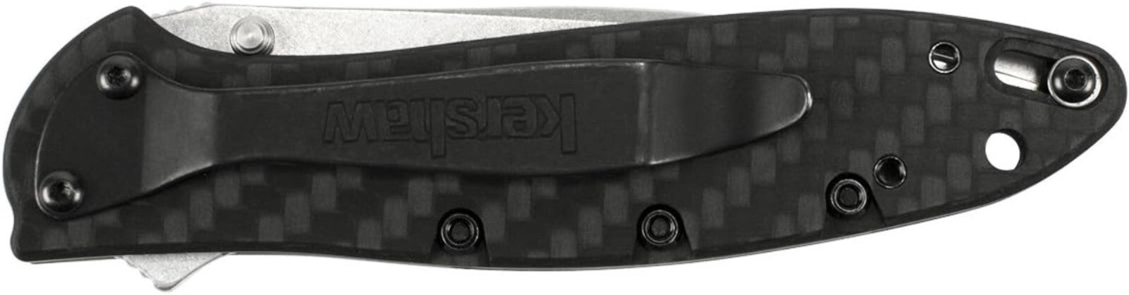 Elegant Kershaw Pocket Knife: 3" Drop Point Blade with SpeedSafe Technology