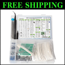 Load image into Gallery viewer, Extensive Electronics SMD Assortment - 2900 pcs Resistors, Capacitors, and More!