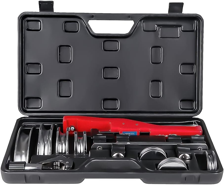 Versatile Tube Bender Hand Tool Kit: Perfect for HVAC & Plumbing Applications