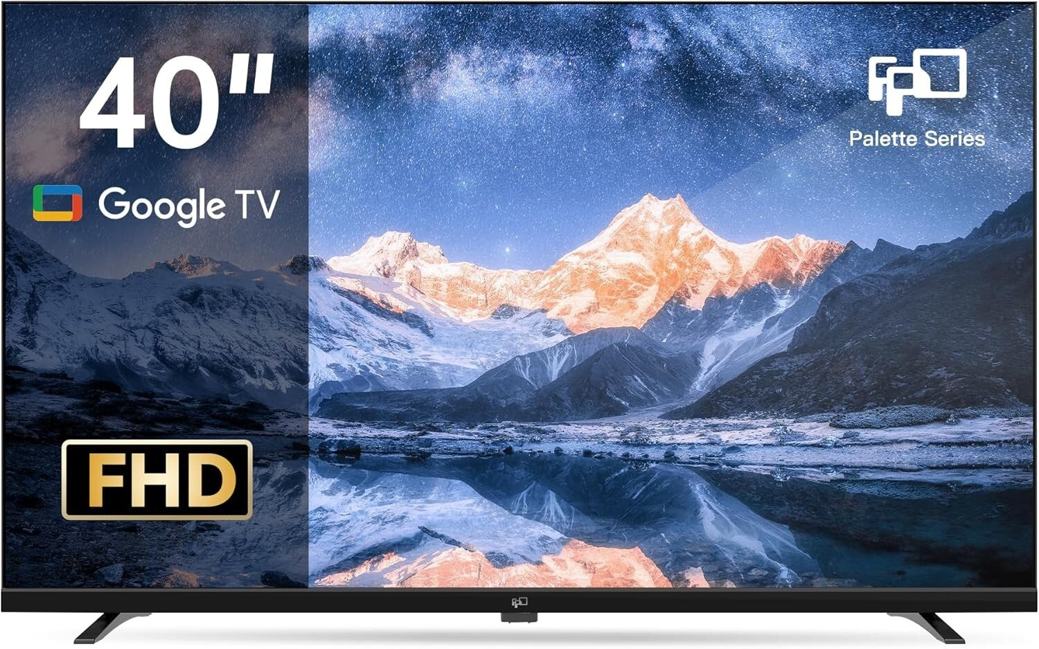 Lightweight 40-Inch Smart LED TV with 1080p Resolution & Multiple Connections