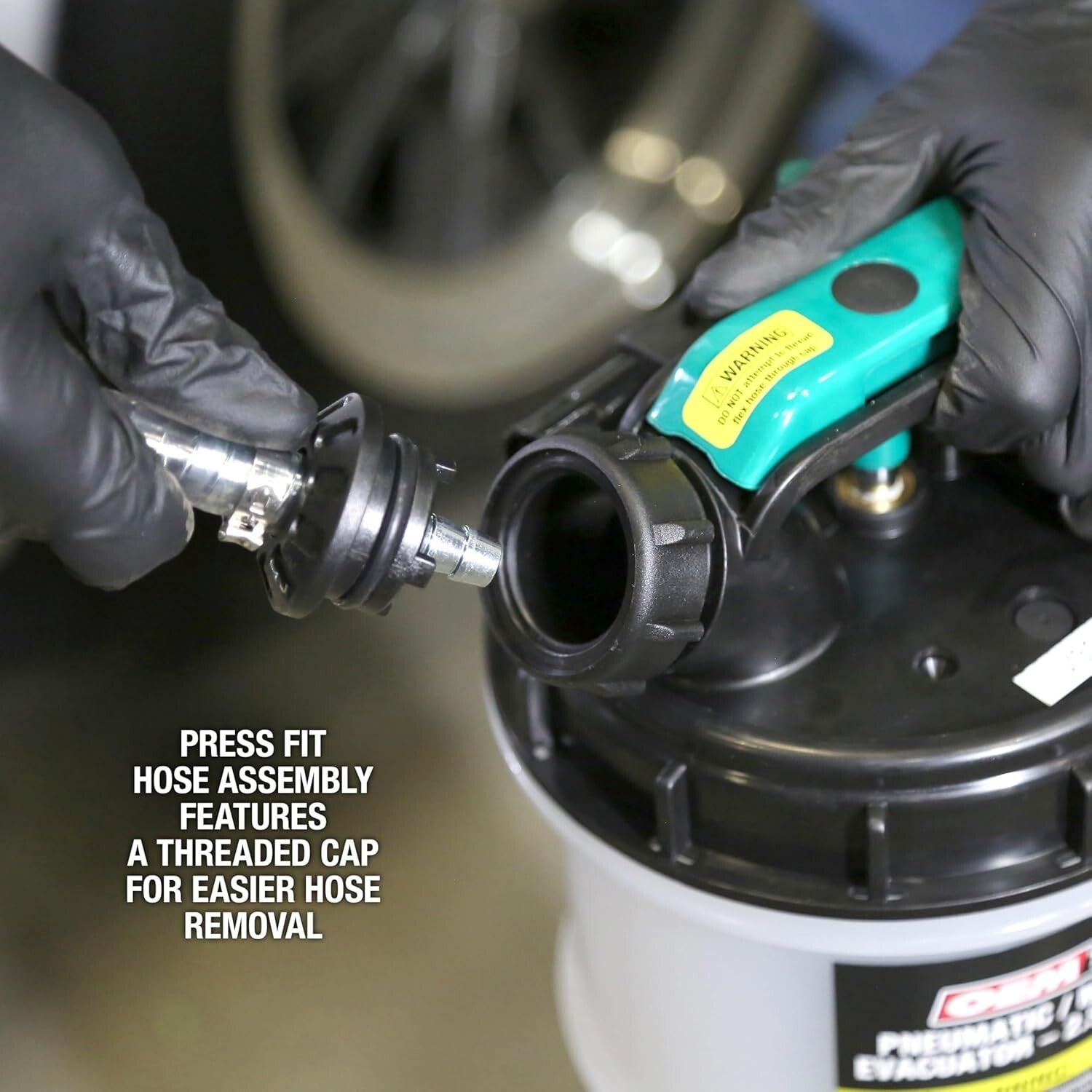 8L Manual Fluid Extractor Tool with Extended 41" Hose for Efficient Oil Changes