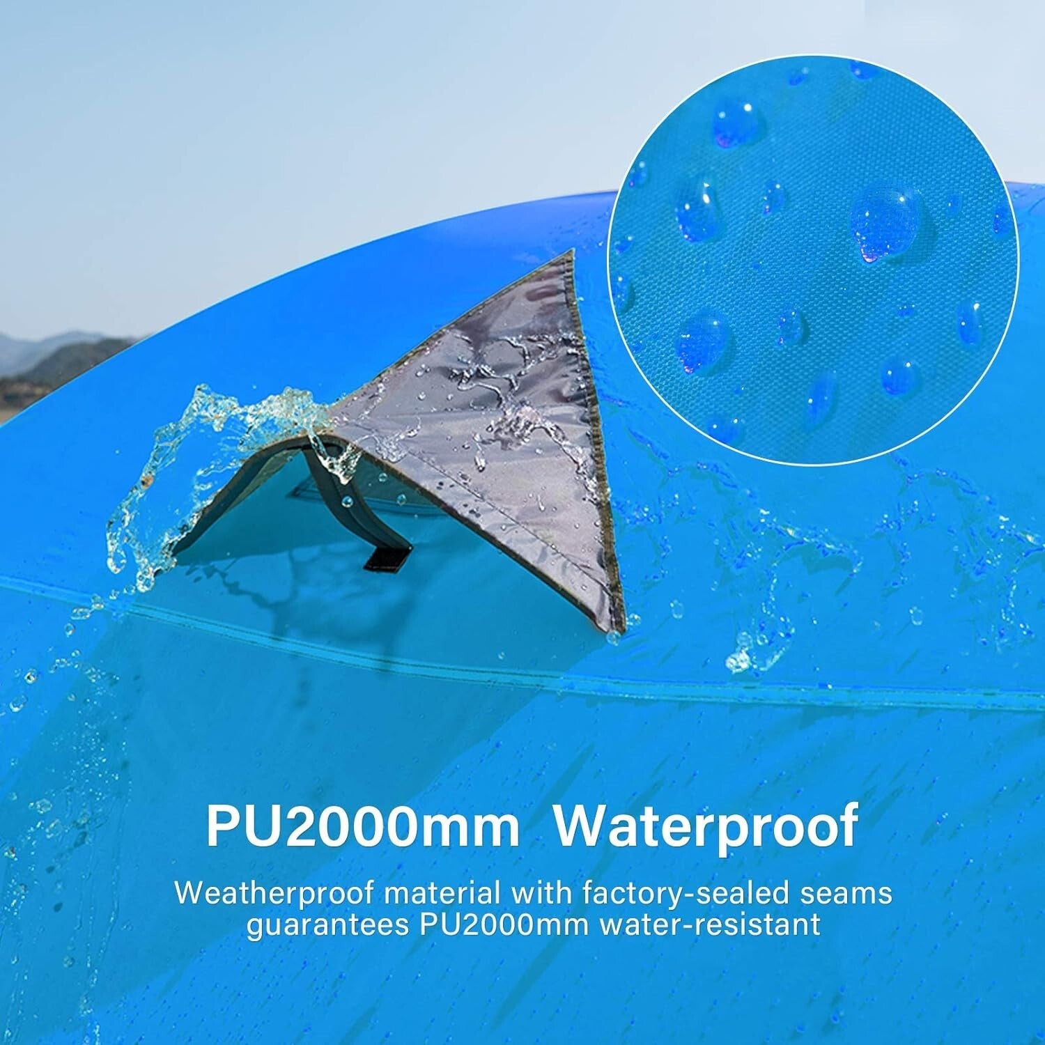 Durable 3-Season Backpacking Tent for Family Fun - Waterproof and Windproof