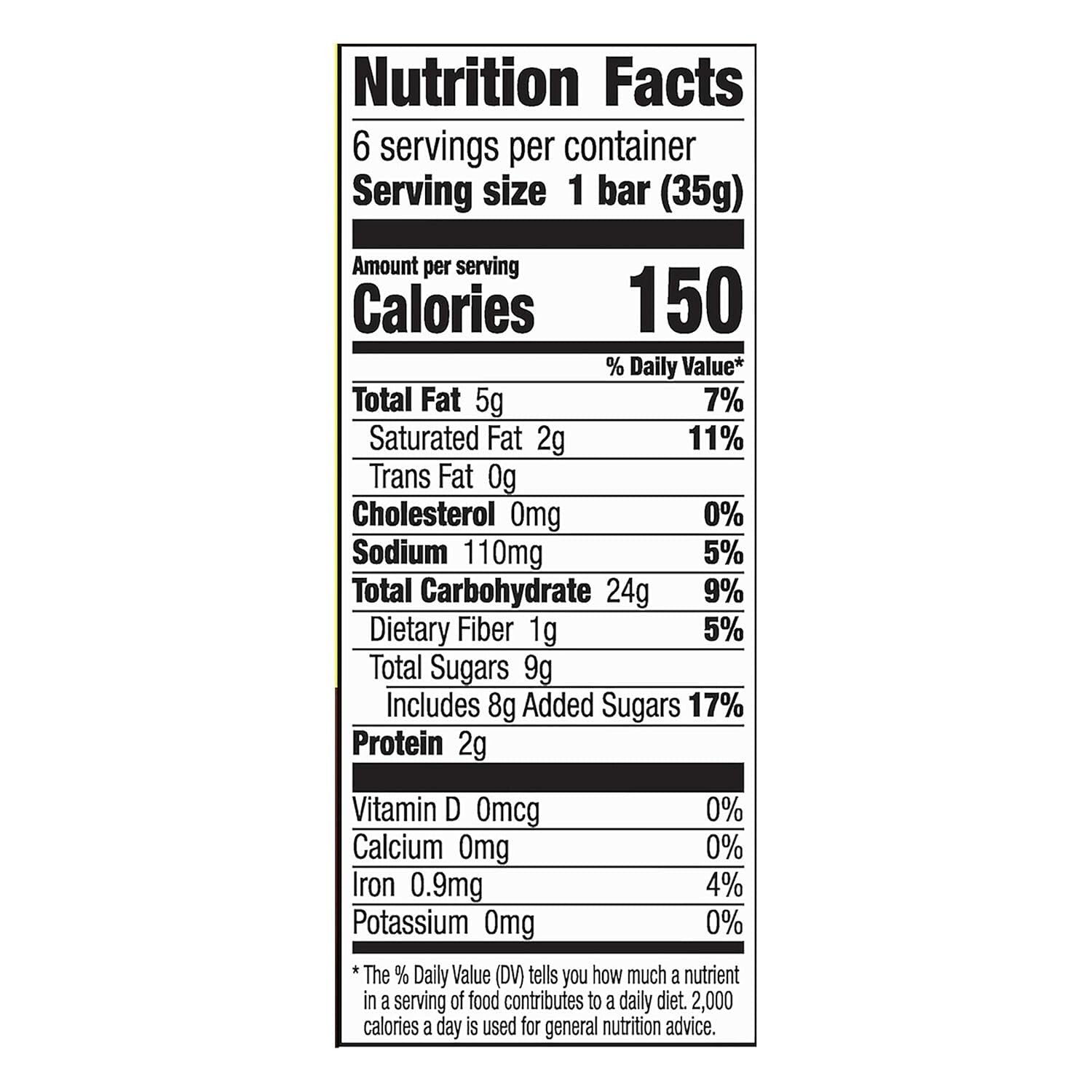 Chocolate Pretzel Sweet & Salty Granola Bars - 12 Count Pack - On-the-Go Treat