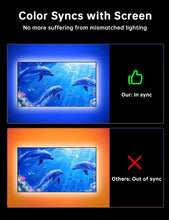 Load image into Gallery viewer, Multicolor TV Backlight with Sensor &amp; Smart App: Elevate Your Viewing Experience