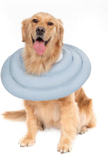 Load image into Gallery viewer, Water-Resistant Soft Dog Cone - Adjustable Recovery Collar for Large Dogs &amp; Cats