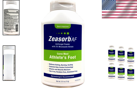 Miconazole Antifungal Powder - Fast Relief for Athlete's Foot & Skin Conditions