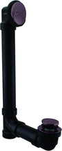 Load image into Gallery viewer, Oil Rubbed Bronze Bath Drain Kit - All-In-One Tip-Toe Overflow Assembly, 4 Count
