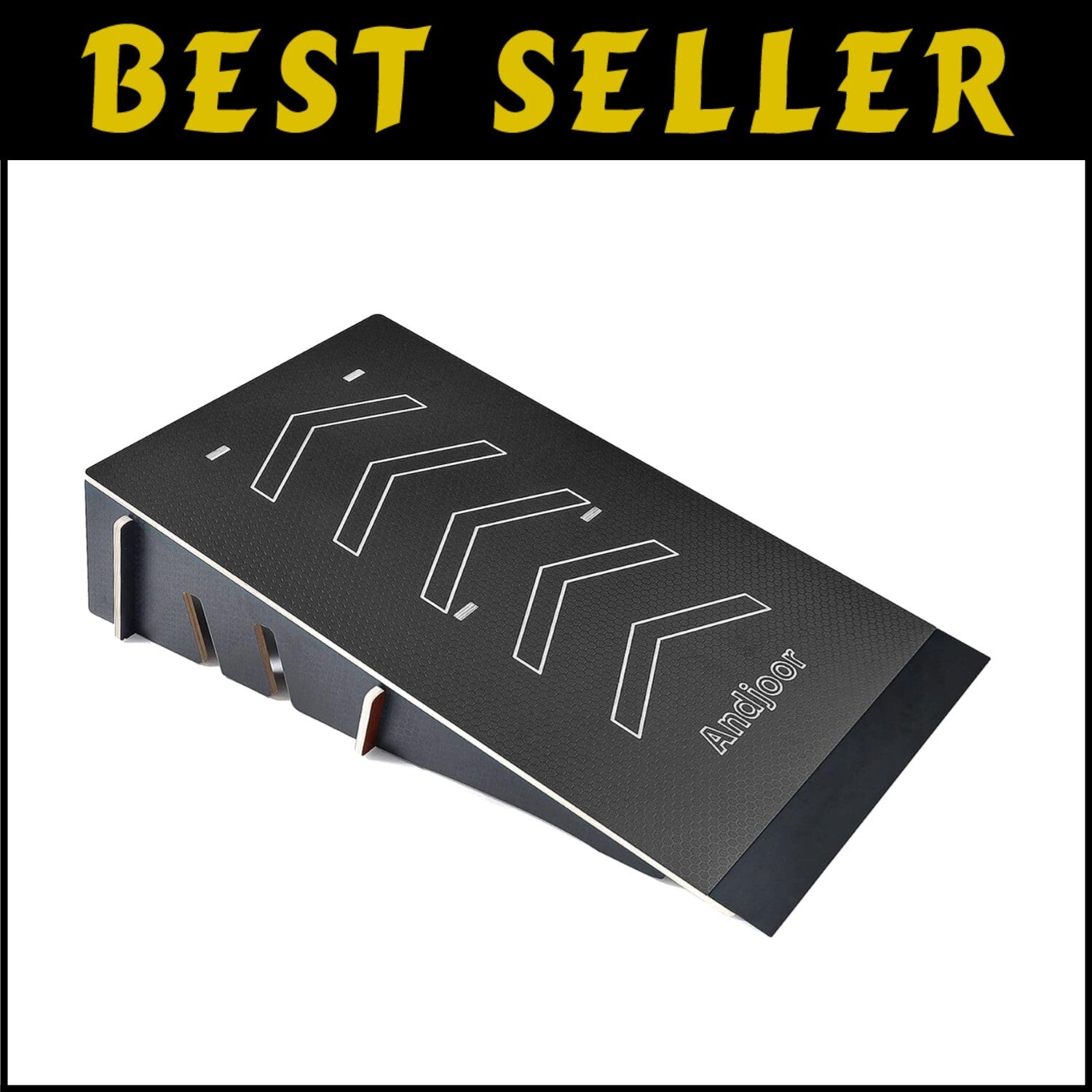 Sturdy Wood Skate Ramp - Multi-Use Design for Scooters, RC Cars, and More!