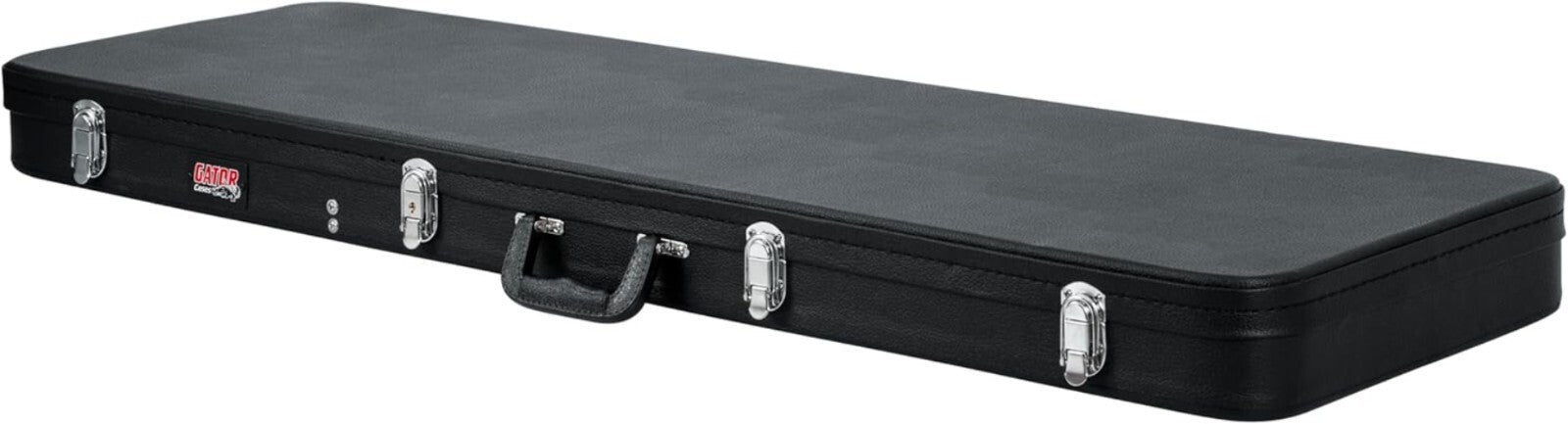 Locking Latch Bass Guitar Case - Hard-Wood Protection for Electric Instruments