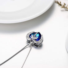 Load image into Gallery viewer, Nursing School Graduation Gift: Sterling Silver Pendant with Angel Heart Charm