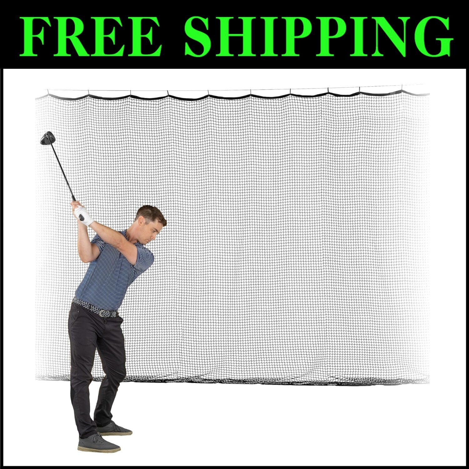 Durable Heavy-Duty Mesh Sports Net, Easy Install, Great for Indoor & Outdoor