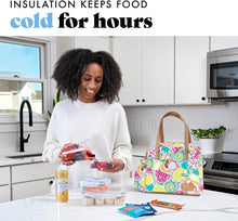 Load image into Gallery viewer, Chic Leakproof Women's Lunch Box with Insulated Tumbler - Perfect for Work