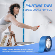 Load image into Gallery viewer, Professional Grade Painters Tape - 10 Rolls Blue Masking Tape, 2" x 55 Yards