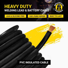 Load image into Gallery viewer, Premium 25 Ft 600V Copper Welding Lead Cable - DIY Flexibility and Strength