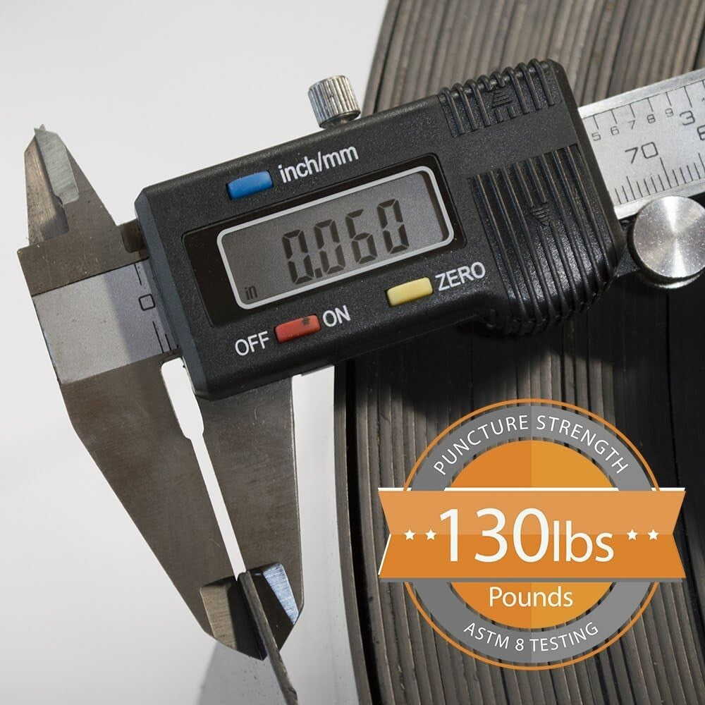 25ft x 24in x 60mil High-Density Bamboo Root Barrier for Effective Containment