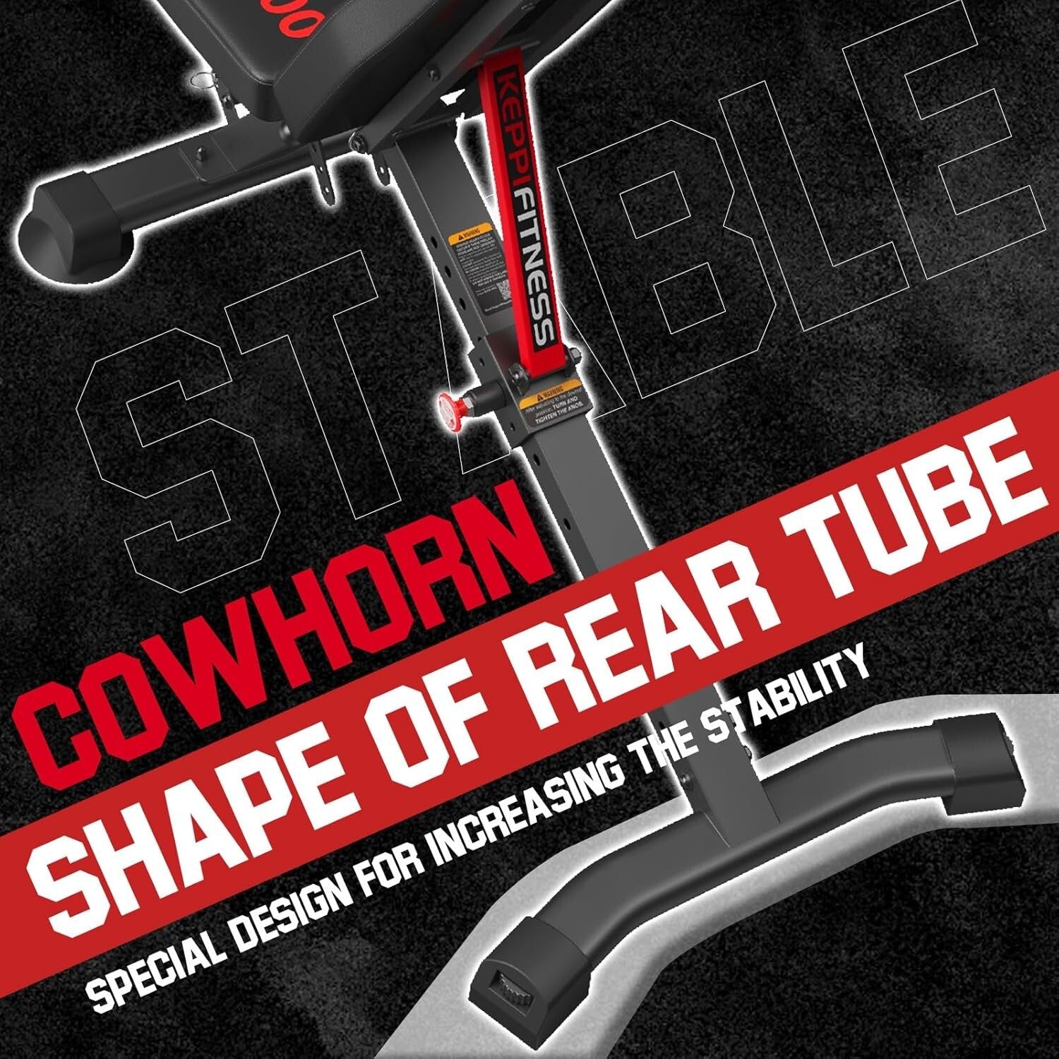 900LB Adjustable Weight Bench - Foldable Incline/Decline for Full Body Workout