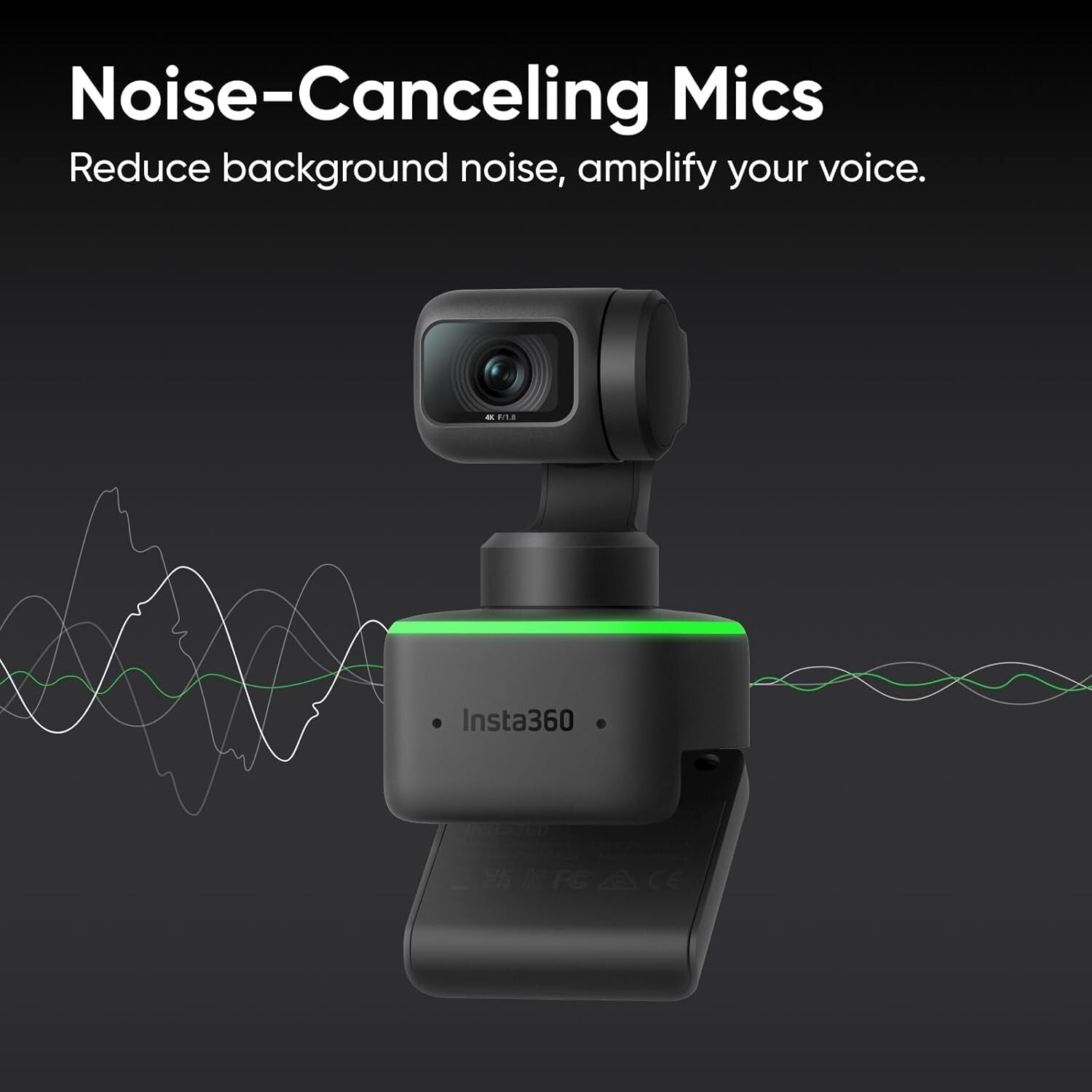 Link 4K Webcam: Gesture-Controlled, Dual Mic, and HDR for Enhanced Communication