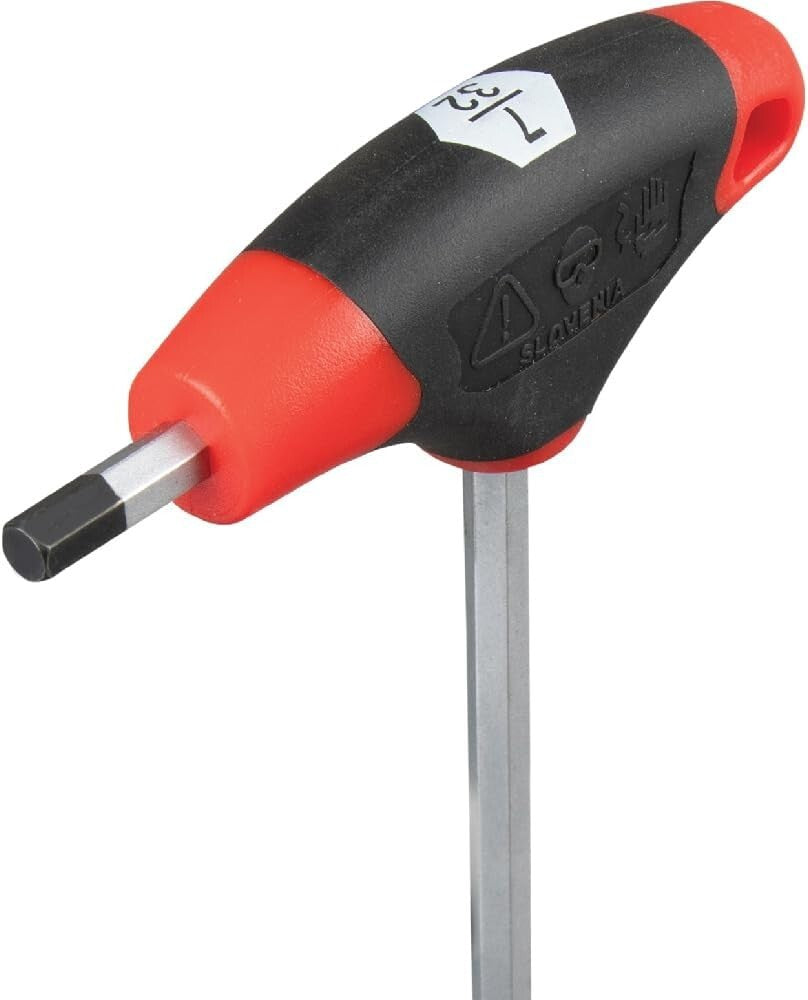 Durable T-Handle Allen Wrench Set with Organized Metal Stand - 10 Sizes Included