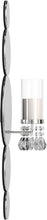 Load image into Gallery viewer, Captivating Mirrored Candle Sconce with Crystal Drops - Ideal for Elegant Spaces