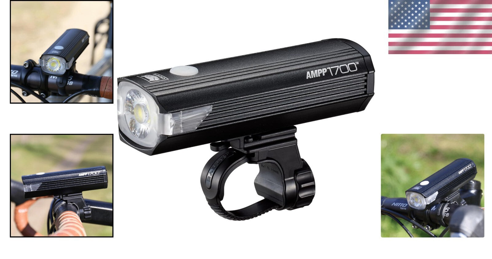 Ultra Bright USB Rechargeable Bicycle Light - 6 Modes & Waterproof Safety Design
