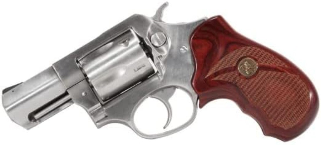 Renegade SP101 Checkered Wood Grips - Superior Fit and Timeless Rosewood Finish