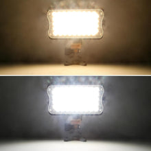 Load image into Gallery viewer, Portable Dimmable LED Video Light Panel for DSLR Cameras with Battery &amp; Charger