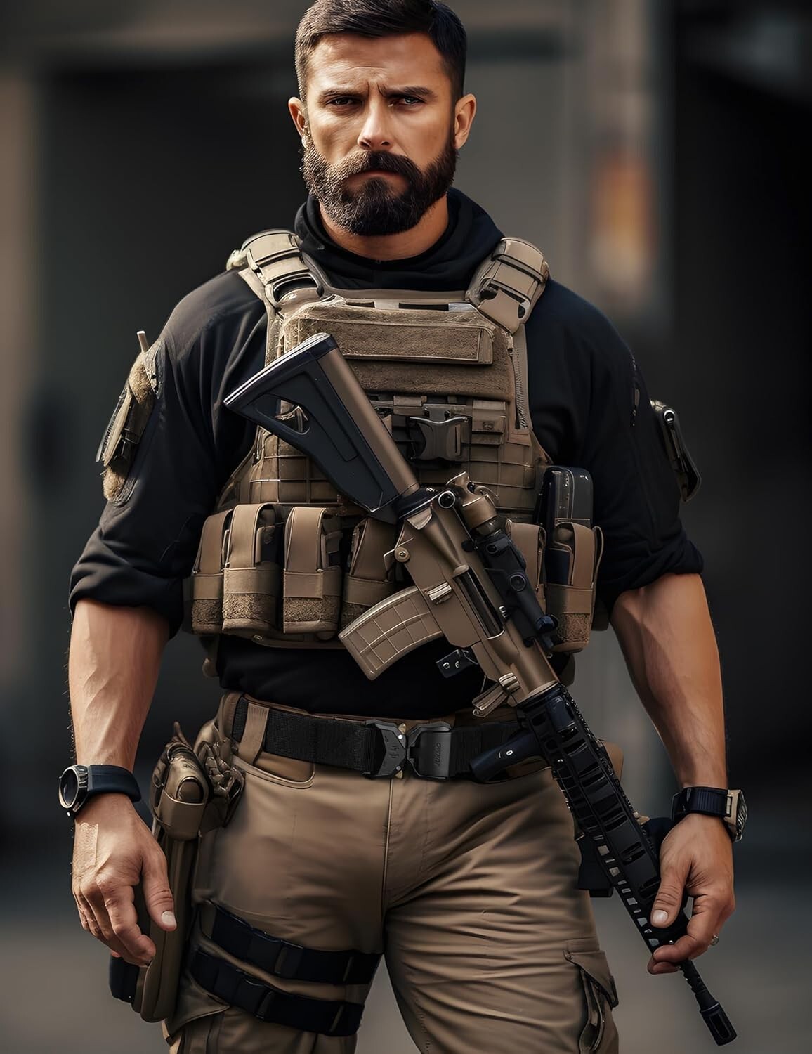 Durable 1.5" Nylon Tactical Belts with Quick Release Buckle - Perfect Gift Set