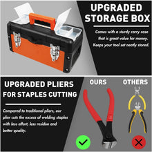 Load image into Gallery viewer, Comprehensive Plastic Bumper Repair Kit, Adjustable Heat and Toolbox Included