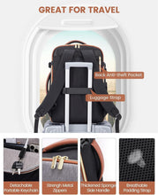 Load image into Gallery viewer, Portable Travel Backpack for Women: TSA Approved 40L Carry-On with Packing Cubes