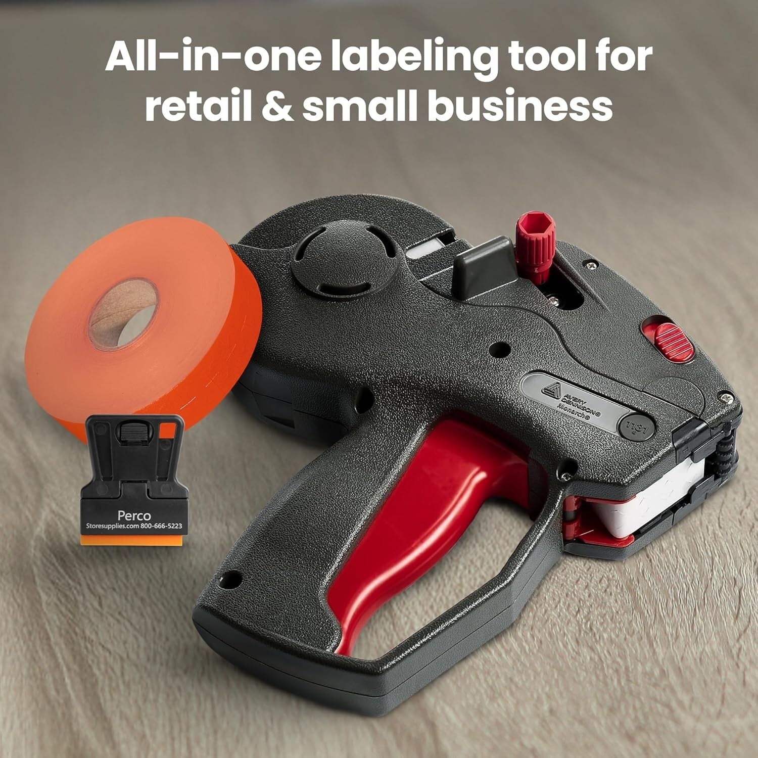 Professional Monarch 1131 Price Gun Kit - Strong Adhesive & Easy Load Labels