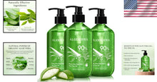 Load image into Gallery viewer, Natural Aloe Vera Gel Infused with Tea Tree Oil - 900ml for Skin &amp; Scalp Care