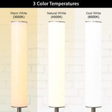 Load image into Gallery viewer, Contemporary Adjustable LED Floor Lamp - Remote Controlled Dimming &amp; Temperature