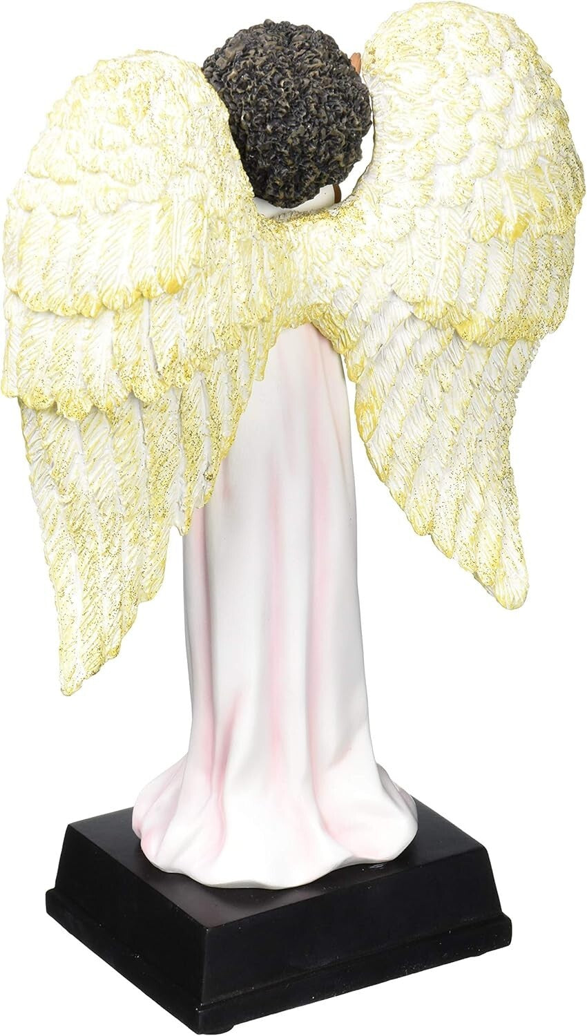 Meaningful Pink Angel Figurine - Perfect African American Gift for All Occasions