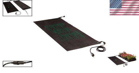 Daisy Chain Up to 5 Heavy-Duty Heat Mats - 60x21 for Enhanced Plant Growth