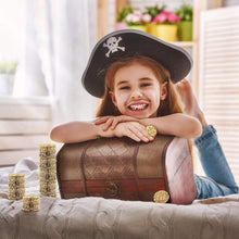 Load image into Gallery viewer, Authentic Gold Pirate Doubloons - 1.18 Inch Coins for Games and Celebrations